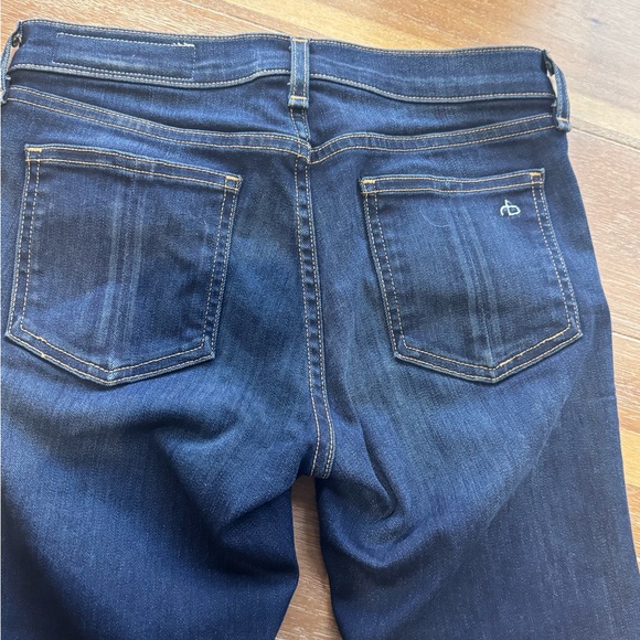 rag & bone Dark Blue Skinny Jeans - Picture 2 of 7